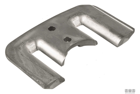 Anodo a piastra per mercury bravo in zinco