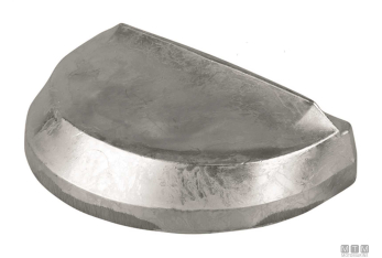 Anodo a piastra per omc cobra in alluminio