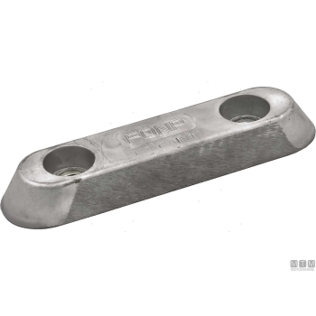 Anodo a piastra per vetus 2kg l247mm in zinco