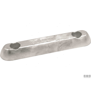 Anodo a piastra per vetus 3kg l290mm in zinco