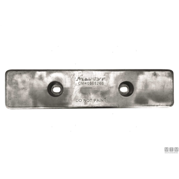 Anodo a piastra per volvo sx in alluminio