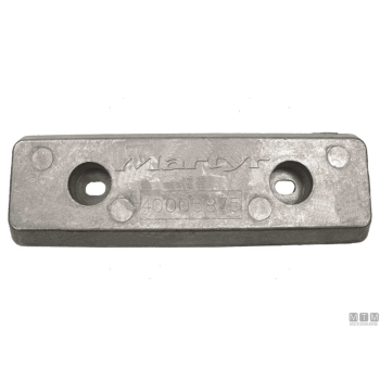 Anodo a piastra per volvo sx in alluminio