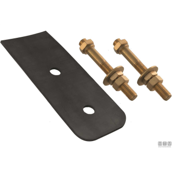 Anodo a piastra speed 2kg l210mm in zinco