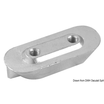 Anodo alluminio cavalletto Yamaha 4/70 HP 