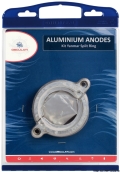 Anodo alluminio piede apribile SD20>SD50 