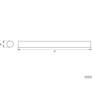 Anodo barra d16mm in zinco