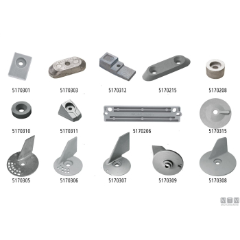 Anodo barra john/evin/per suzuki 4t in alluminio