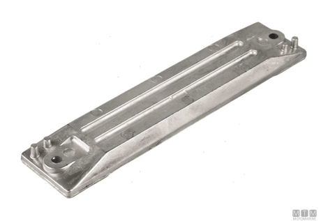 Anodo barra per honda 75/130 in alluminio