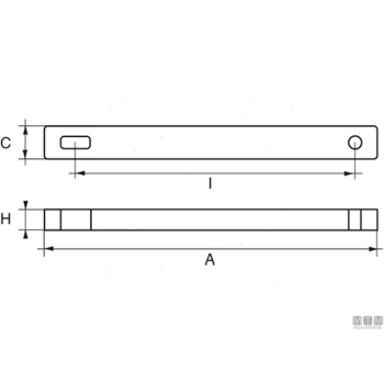 Anodo barra per mercury 30/40 in zinco