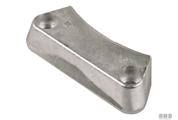 Anodo barra per volvo duoprop new in alluminio
