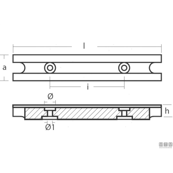 Anodo barra yamaha 25q-40 in zinco