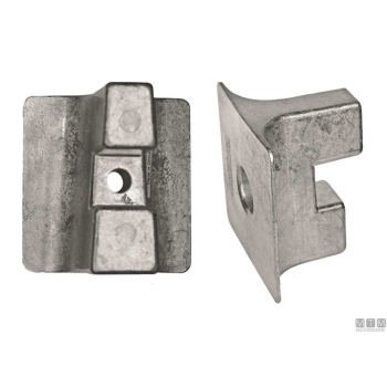 Anodo barra yamaha 40<>90 in alluminio