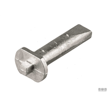 Anodo barrotto per mercury 25/30 in zinco
