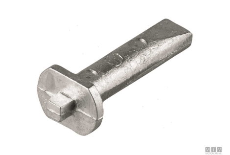 Anodo barrotto per mercury 25/30 in zinco