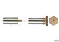 Anodo barrotto+tappo boudouin zn