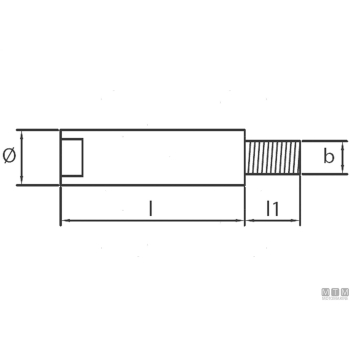 Anodo barrotto yanmar 1gm10 in zinco