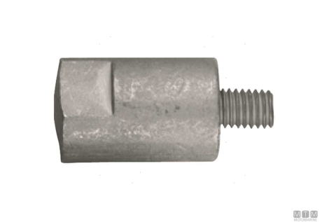 Anodo barrotto yanmar 2gm20 in zinco