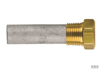 Anodo barrotto yanmar lh 30mm in zinco