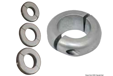 Anodo oliva bassa mm 35 (1"3/8) 