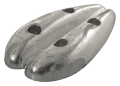 Anodo oval double l115mm zn