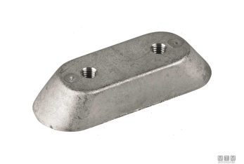 Anodo piastrina john/evin 2/150 in zinco