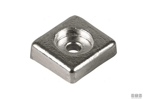 Anodo piastrina per honda 8/15 in alluminio