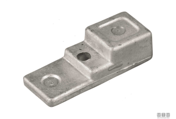Anodo piastrina per suzuki df90 in alluminio