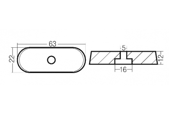 ANODO PIEDE YAMAHA 6/8HP 4T ALL