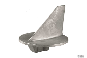 Anodo pinna alpha in zinco