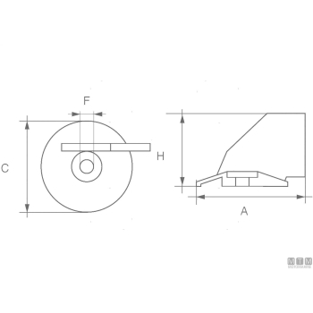 Anodo pinna per suzuki dt55 old in zinco