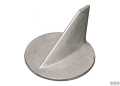 Anodo pinna yamaha 50/55 al