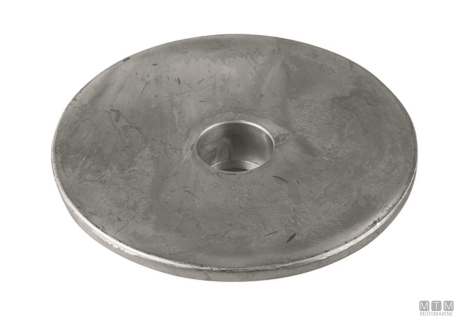 Anodo placca per piede mercruiser bravo iii in alluminio