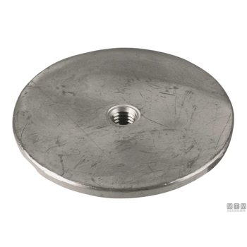 Anodo placca per piede mercury 35<>v6 in alluminio