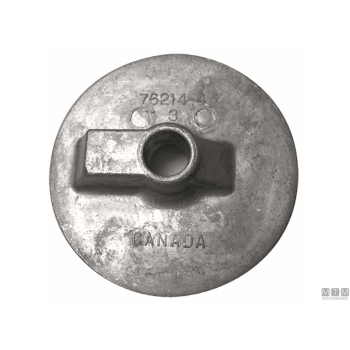 Anodo placca piede mercury 35/300 al 