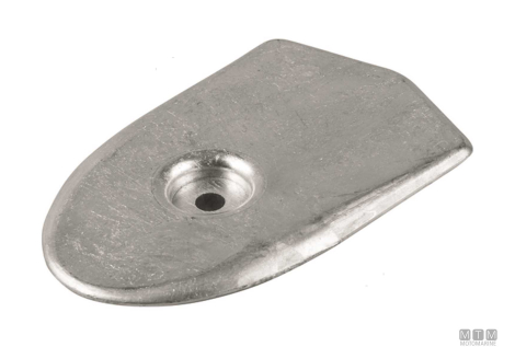 Anodo placca piede yamaha 6c/8c in zinco