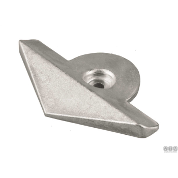 Anodo placca piede yamaha 9.9d in zinco