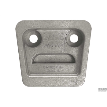 Anodo placca volvo sx al 