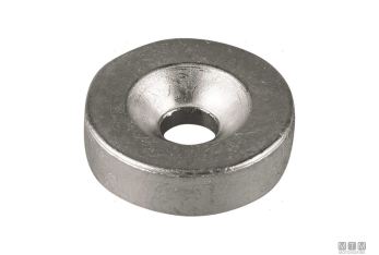 Anodo rondella per mercury 824 in alluminio