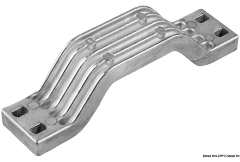 Anodo zinco barra cavalletto Yamaha 