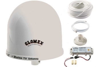 Antenna AM/FM Flessibile Bianca – Lunghezza 25 Cm, Cavo 4 Metri, Per Radio E Impianti Hi-Fi