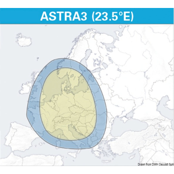 Antenna TV Satellitare Glomex Mars 4 Skew NEO 