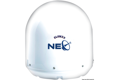 Antenna TV Satellitare Glomex Mars 4 Skew NEO 