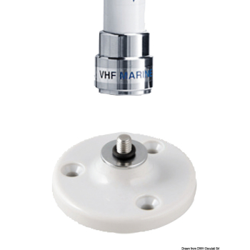 Antenna VHF supercompatta SCOUT removibile 