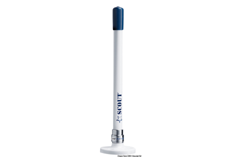 Antenna VHF supercompatta SCOUT removibile 