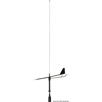 Antenna VHF SUPERGAIN by Glomex Black Swan-29.985.05