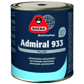 Antiveg. admiral 933 blu 2,50l