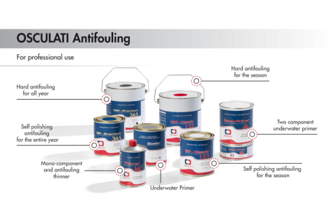 Antivegetativa autolevigante Classic 153 blu 0,75 l