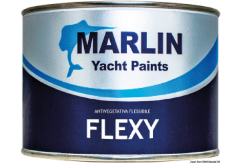 Antivegetativa MARLIN Flexy nero 0,5 l 