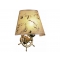 Lampada shell ottone