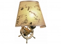 Lampada shell ottone